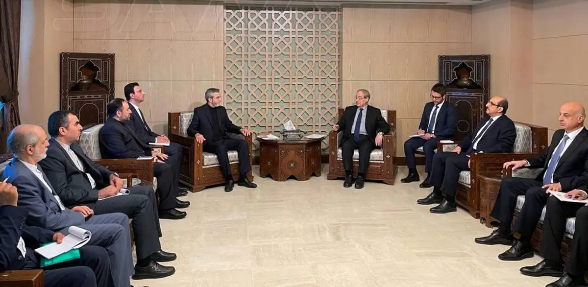 دیدار باقری با وزیر خارجه سوریه