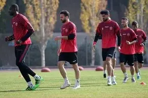 حضور بازیکنان پرسپولیس در باشگاه