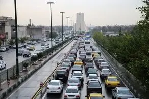 ترافیک سنگین در ورودی‌ها تهران