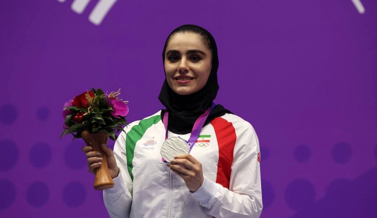 بازی‌های آسیایی هانگژو/یک دختر دیگر هم برای ایران مدال گرفت