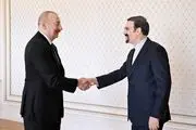 دیدار مشاور سیاسی رئیس جمهور ایران با رئیس جمهور آذربایجان