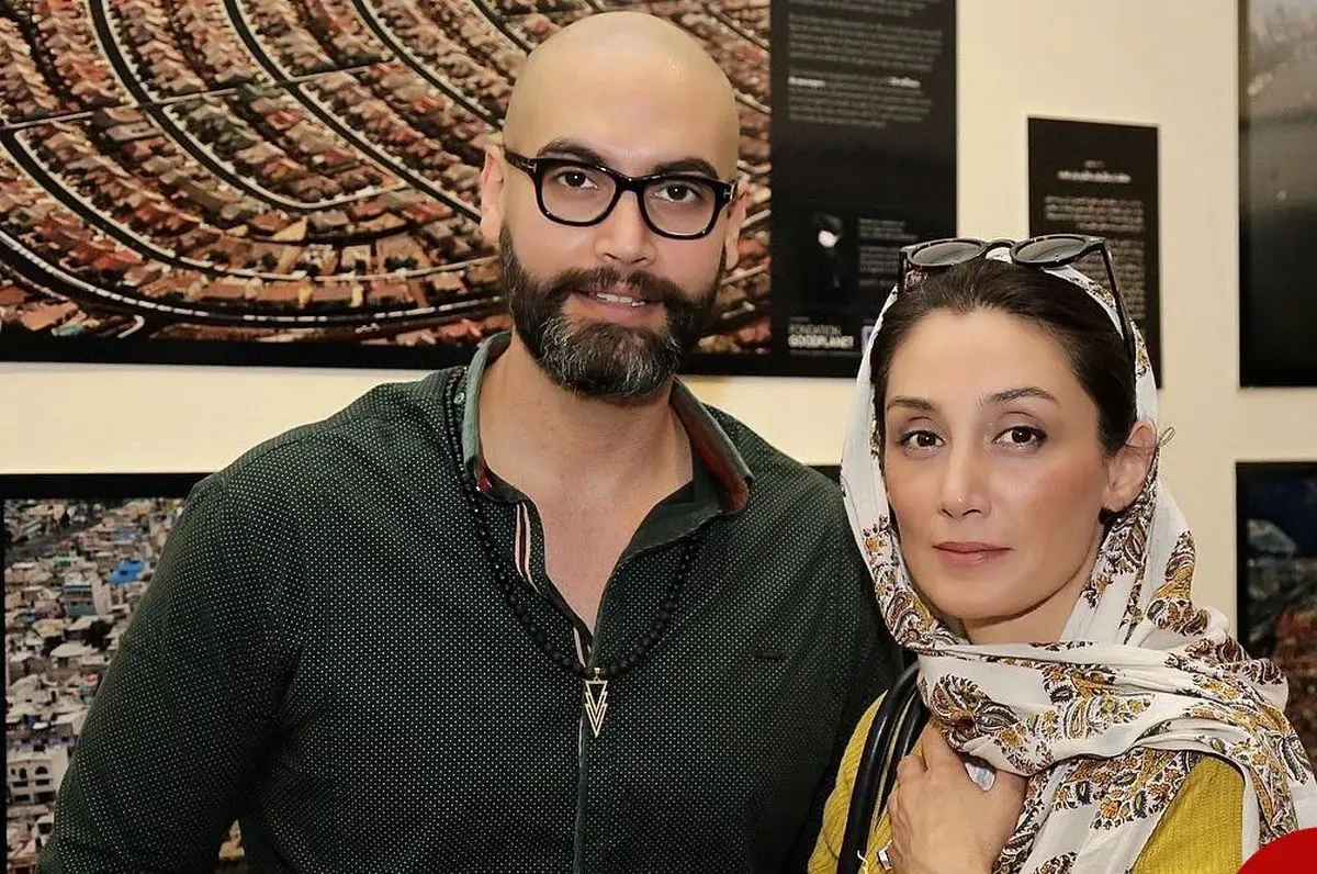 هدیه تهرانی و شوهرش/ عکس