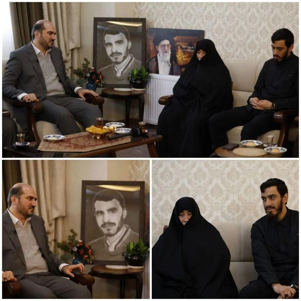  دیدار معاون اجرایی رئیس‌جمهور با خانواده شهید رسولی