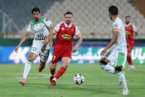 حسرت مهاجم استقلالی برابر پرسپولیس