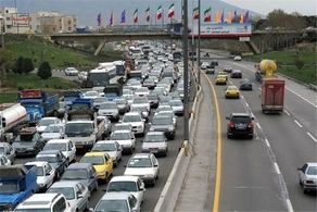 آخرین وضعیت ترافیکی معابر تهران/تصادف مرگبار در بزرگراه آزادگان