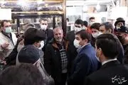 مخبر از میدان عرضه گوشت و مرغ بهمن بازدید کرد 