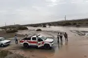 نجات فرد مفقود شده در طوفان رودبارجنوب