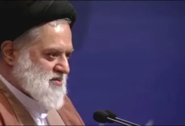 اظهارات مصطفی خامنه ای فرزند ارشد رهبری در یک مراسم 