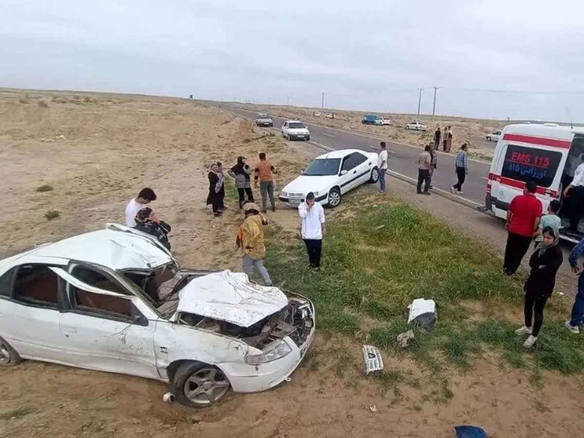 حادثه مرگبار در جاده ۵ کشته برجای گذاشت 