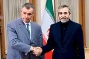دیدار علی باقری و رئیس کمیته امور بین‌الملل دومای روسیه