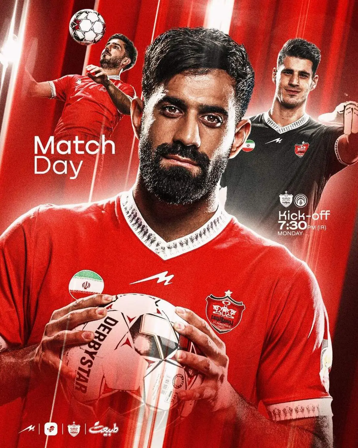 رونمایی از پوستر پرسپولیس مقابل فجرسپاسی