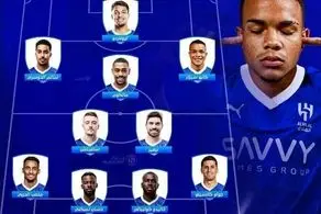 ترکیب خوفناک الهلال مقابل پرسپولیس