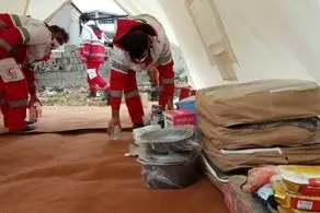 امکانات اسکان اضطراری در روستاهای زلزله زده بوشهر