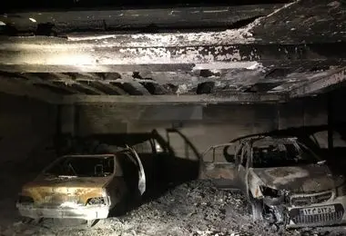  جزئیات هولناک آتش‌سوزی یک  مجتمع مسکونی در جاده مخصوص کرج