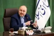 قالیباف: خدا نگذرد از کسانی که می‌خواهند تخم تفرقه در کشور بپاشند