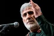 سردار قاآنی خطاب به آمریکا: اگر به رفتارهای غیرمنطقی خود ادامه دهید مقاومت عراق پاسخ دیگری به شما خواهد داد 