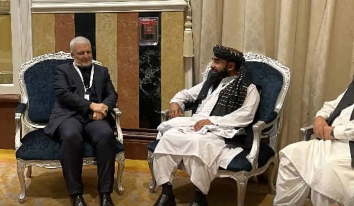 هیئت‌های طالبان و ایران در قطر دیدار کردند 