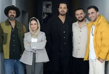 هانیه و فرزاد و اشکان سریال جان سخت در خارج از کشور/ عکس