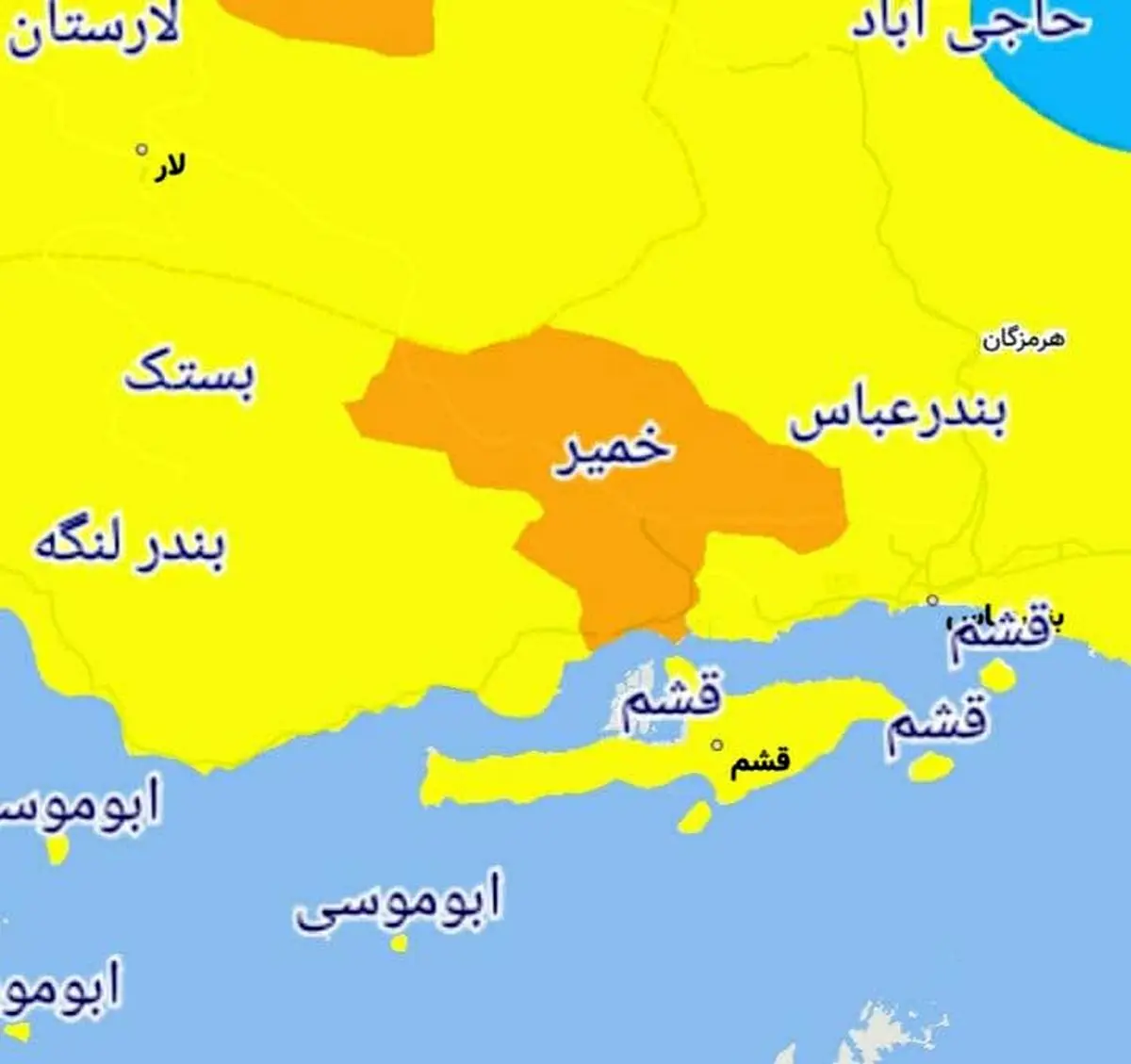 تنها شهر‌ ممنوعه برای سفر نوروزی 1400 در استان هرمزگان