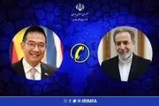 گفتگوی تلفنی وزرای امور خارجه جمهوری اسلامی ایران و تایلند 