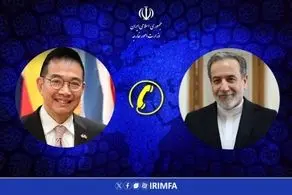 گفتگوی تلفنی وزرای امور خارجه جمهوری اسلامی ایران و تایلند 