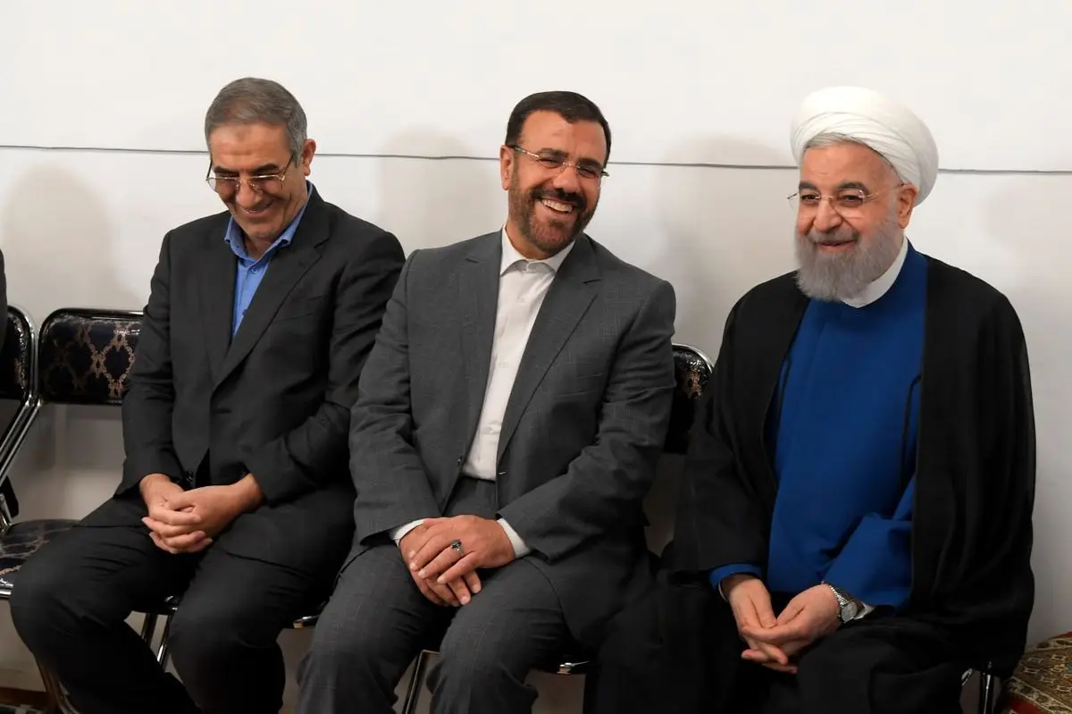 دیدار نوروزی چهرههای دولتی و سیاسی با حسن روحانی