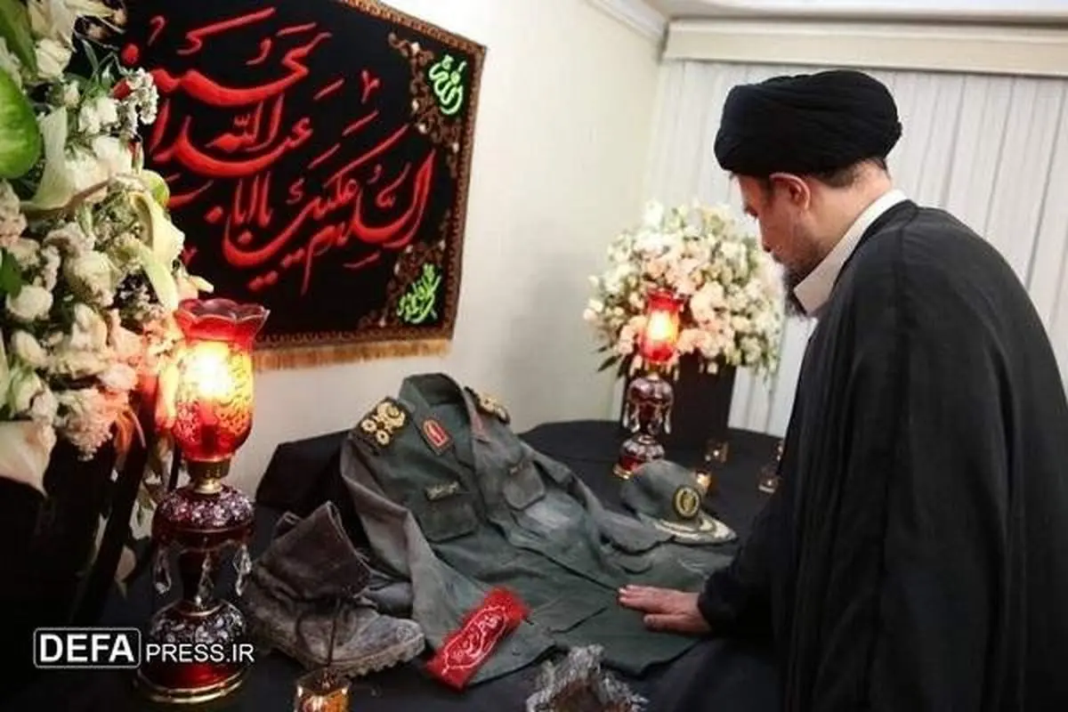 عکس از لباسی که سردار سلامی در لحظه شهادت بر تن داشت + ببینید