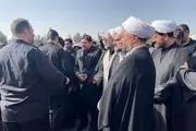 مراسم خاکسپاری سردار شهید حاجی زاده برگزار شد 