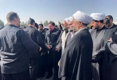 مراسم خاکسپاری سردار شهید حاجی زاده برگزار شد 