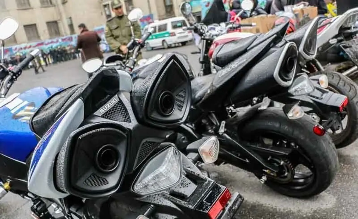 توقیف ۲ موتورسیکلت سنگین و میلیاردی در تهران