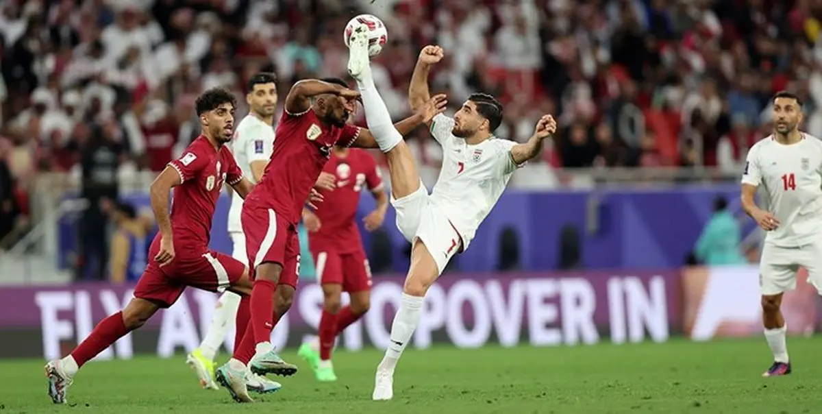  گزارش نیمه اول نیمه نهایی جام ملت‌های آسیا/ایران یک - قطر 2