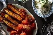 طرز تهیه شام ساده و کم‌خرج با گوجه و کدو