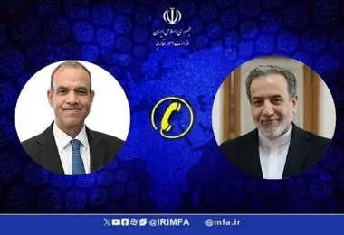 گفتگوی تلفنی وزرای امور خارجه ایران و مصر