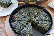 طرز تهیه کوکو سبزی خوش طعم برای شام امشب