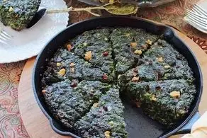 طرز تهیه کوکو سبزی خوش طعم برای شام امشب