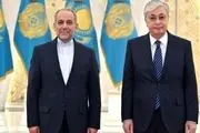سفیر جدید ایران استوارنامه خود را به رئیس جمهور قزاقستان تقدیم کرد