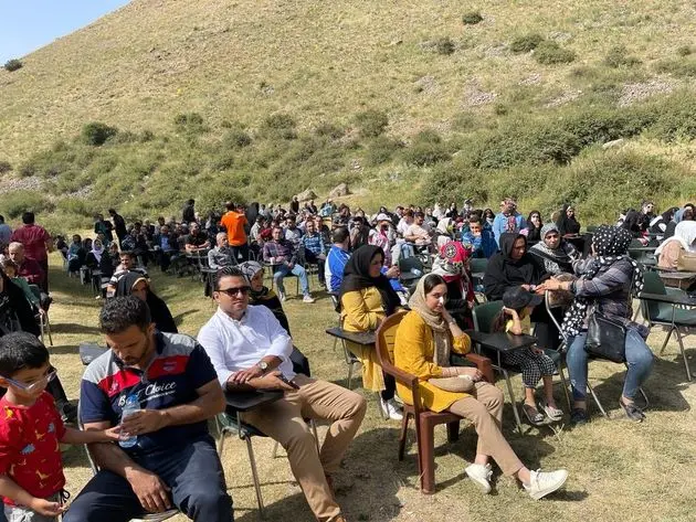 پیاده روی صبجگاهی در روستای گرنا