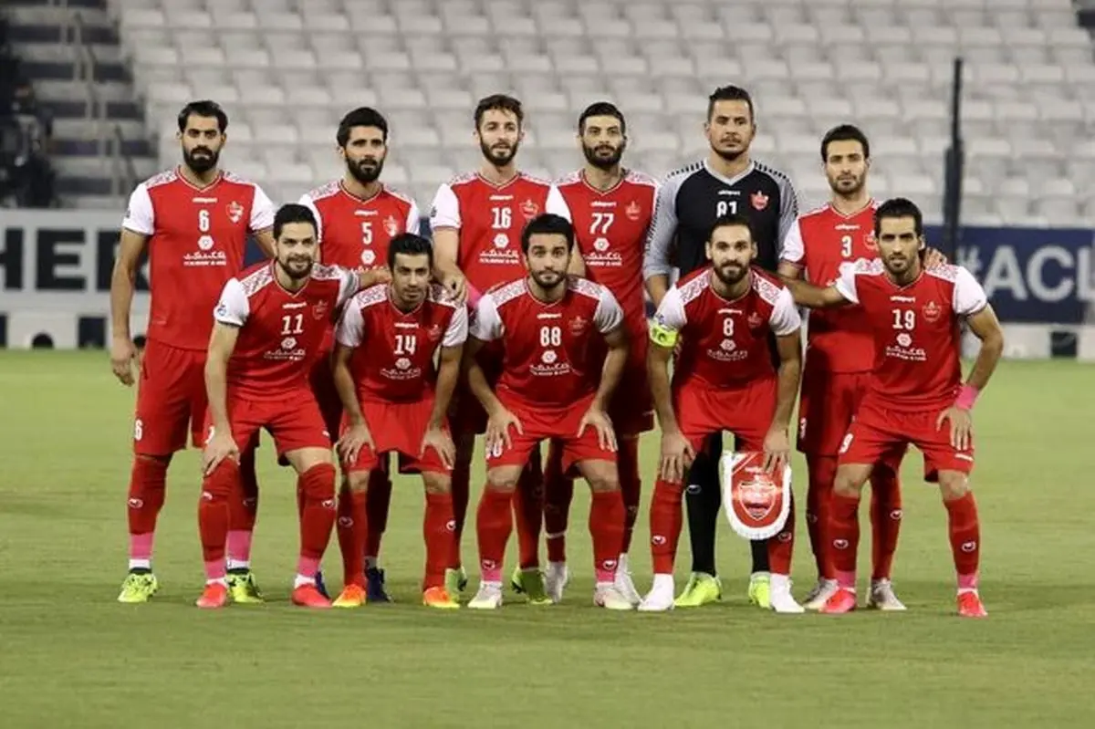 پرسپولیس اول ایران و پنجم آسیا