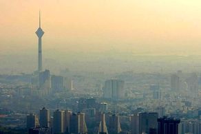 وضعیت خطرناک و بنفش آلودگی هوا در این شهر

