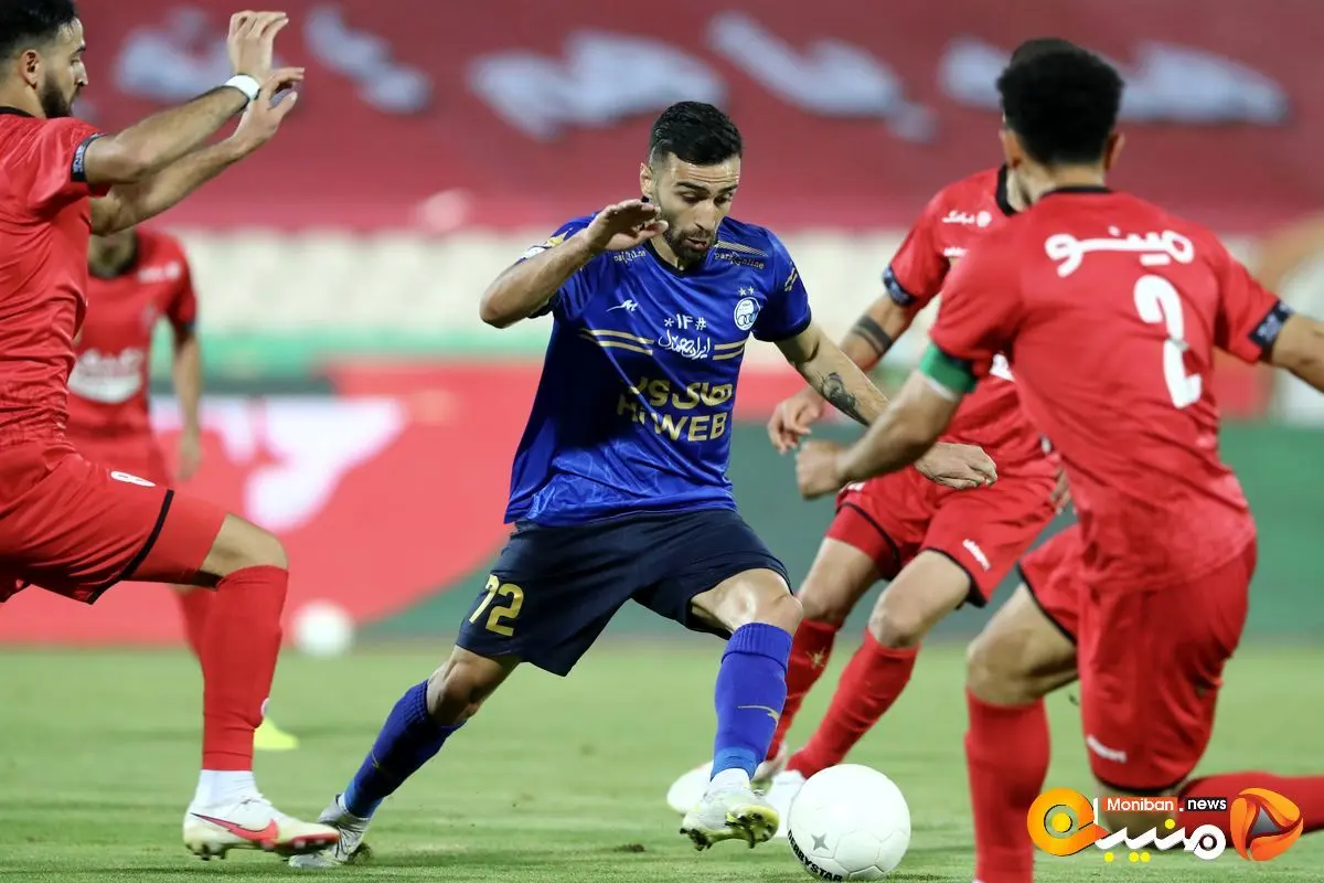 توهین دوباره مهاجم استقلال به پرسپولیسی ها