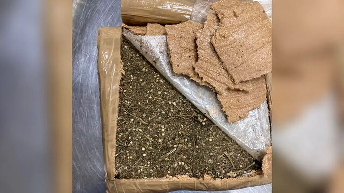 کشف ماری‌جوانا از بسته‌های کره بادام زمینی
