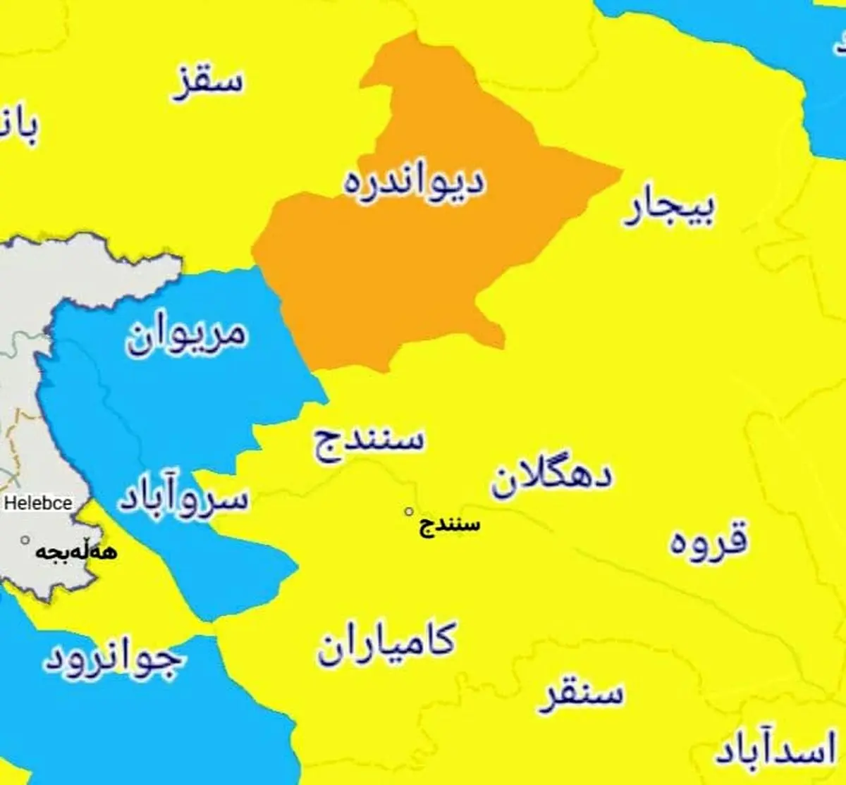 تنها شهر‌ ممنوعه برای سفر نوروزی 1400 در استان کردستان