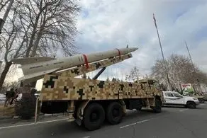 نمایش موشک‌های بالستیک سپاه در تهران در پی تهدیدات آمریکا + ببینید 