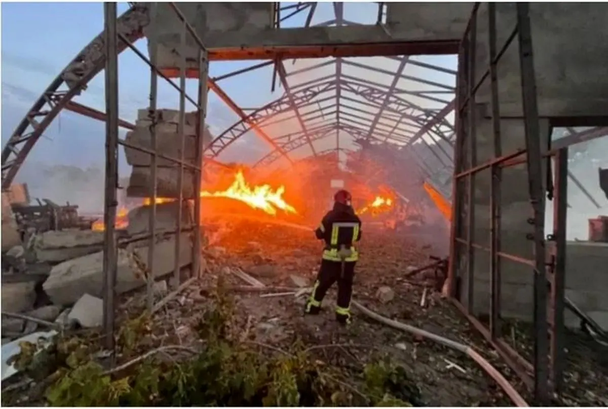 وقوع انفجارهای مهیب در نقاط مختلف اوکراین