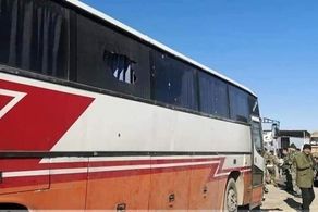 حمله تروریستی به اتوبوس نیروهای تیپ قدس در سوریه