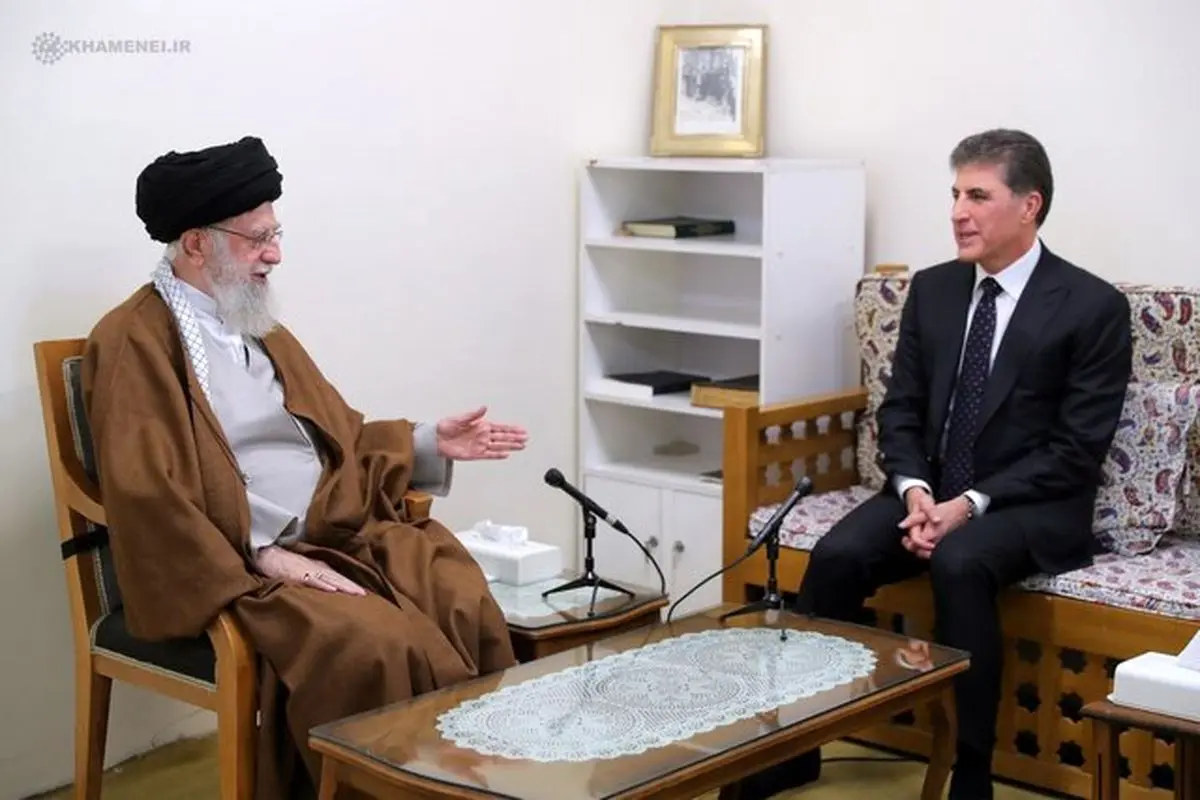 رئیس اقلیم کردستان عراق با رهبری دیدار کرد 