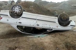 ۱۱ کشته و مصدوم در واژگونی خودرو اتباع خارجی