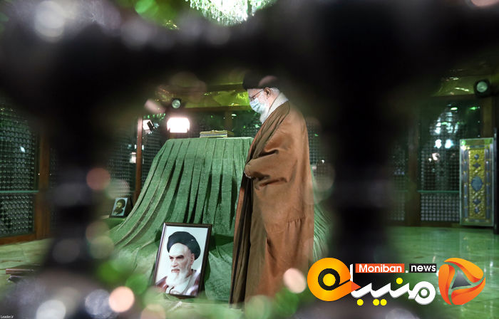 حضور رهبری در مرقد امام خمینی و مزار شهدا