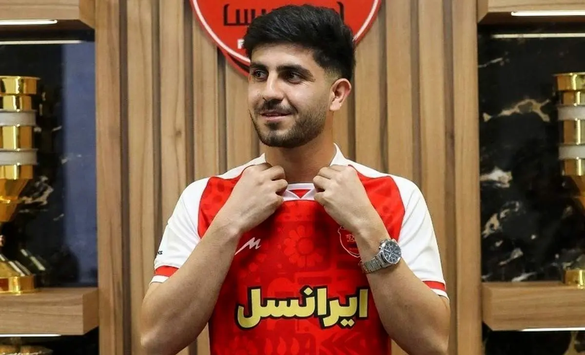 ستاره پرسپولیس در منزل الهه حسین نژاد /عکس