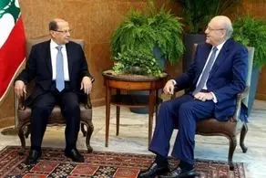 رئیس جمهور و نخست وزیر لبنان دیدار کردند